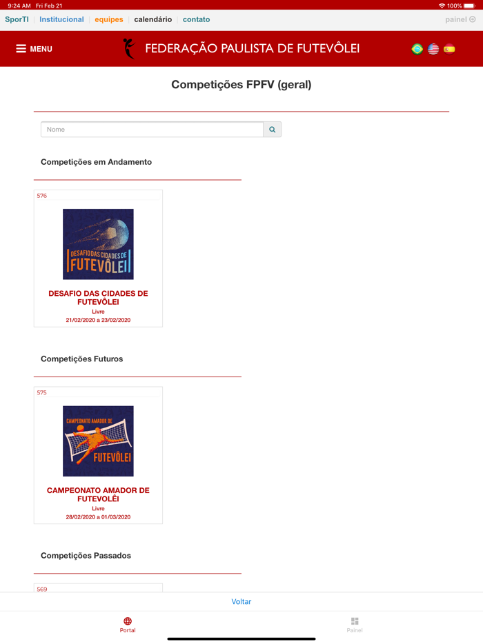 Federação Paulista - Futevolêi