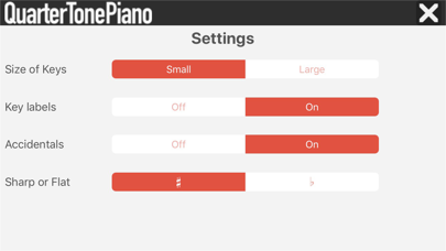 Quarter Tone Piano screenshot 3