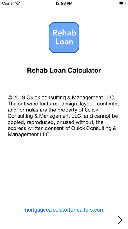 Rehab Loan