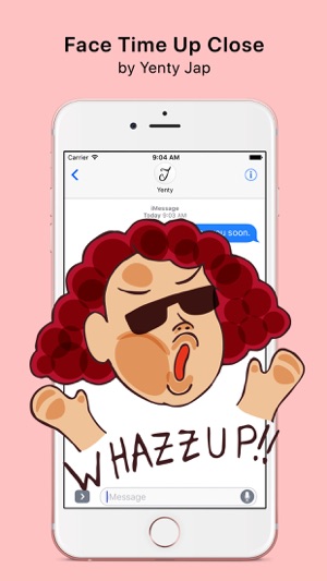 Face Time Up Close Stickers(圖1)-速報App