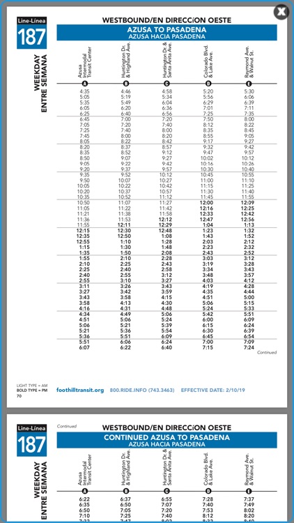 Foothill Bus screenshot-4