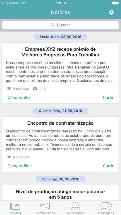 Engage - Comunicação Interna