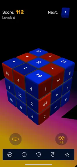 Game screenshot Cube 2048 apk