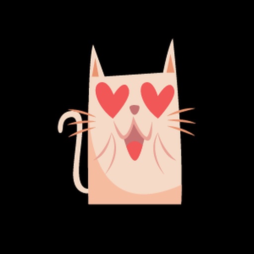 Cat Relaxing Sticker icon
