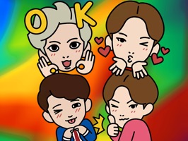 if you are shinee and Kpop fan this app for you to stylish you chat conversation with sShinee stickers for iMessage