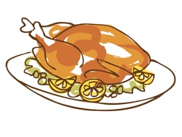 Give thanks and celebrate Thanksgiving with these delicious stickers