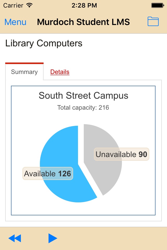 Murdoch Student LMS screenshot 3