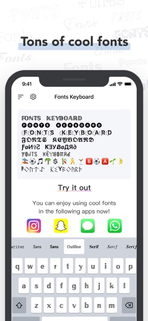 Fonts - Keyboard Symbol& emoji(圖4)-速報App