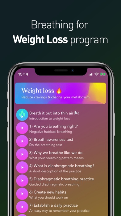 Weight loss breath hacks screenshot 4