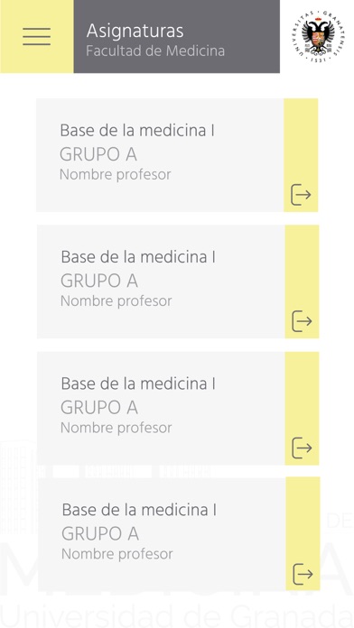 How to cancel & delete Facultad de Medicina UGR from iphone & ipad 4