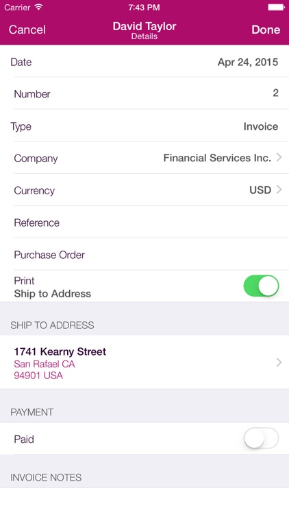 Invoice Center screenshot-3