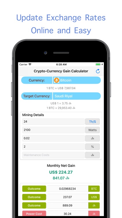 Mining Profit Calculator screenshot-5