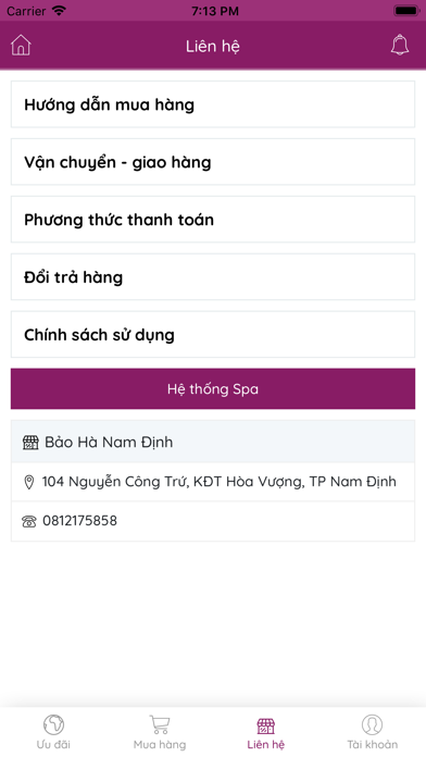 Bao Ha Spa Nam Định screenshot 3