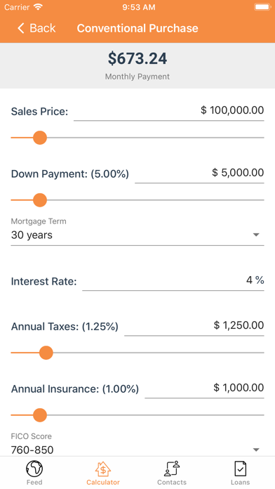 How to cancel & delete Embrace Mortgage Calculator from iphone & ipad 4