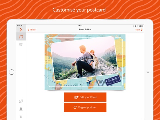 Popcarte -Send real postcards screenshot