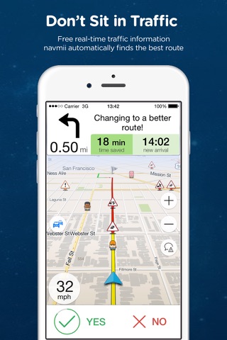 Navmii Offline GPS Russia - náhled