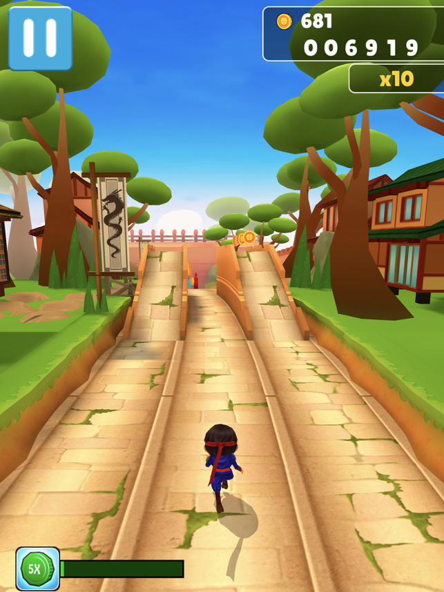 ‎Enfant Ninja Run VR Capture d'écran