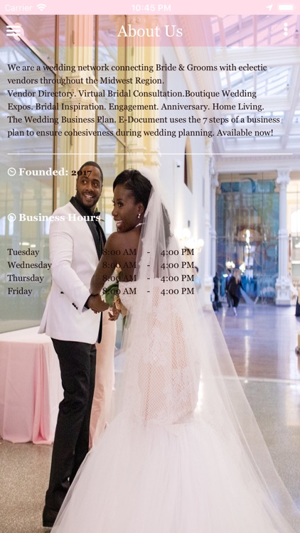 The Wedding Business Plan