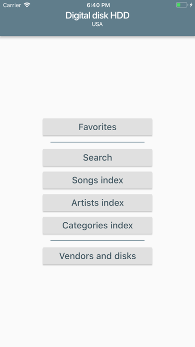 Karaoke Index screenshot 2