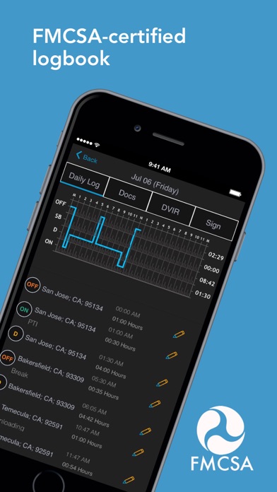 How to cancel & delete TruckX - Electronic Logbook from iphone & ipad 1