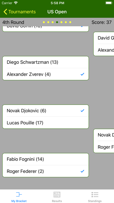 How to cancel & delete Tennis Bracket Challenge from iphone & ipad 3