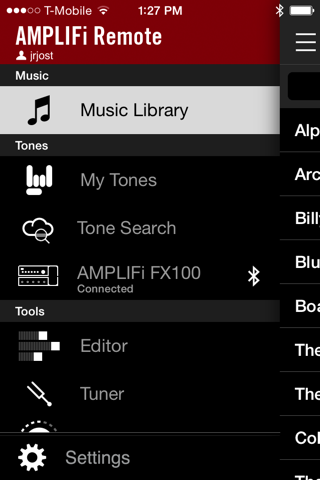 AMPLIFi Remote - náhled