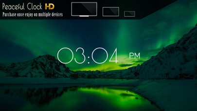 Peaceful Clock HD screenshot 2