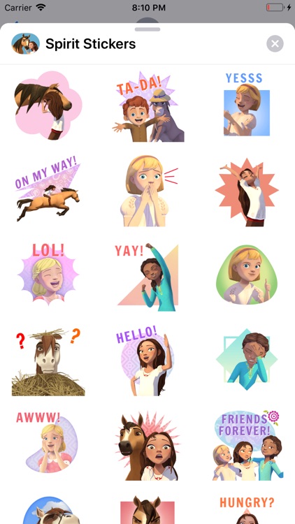 Spirit Riding Free Stickers screenshot-5