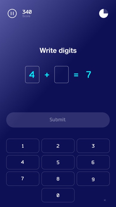 How to cancel & delete Math Quizzy－Mathematics Game from iphone & ipad 1