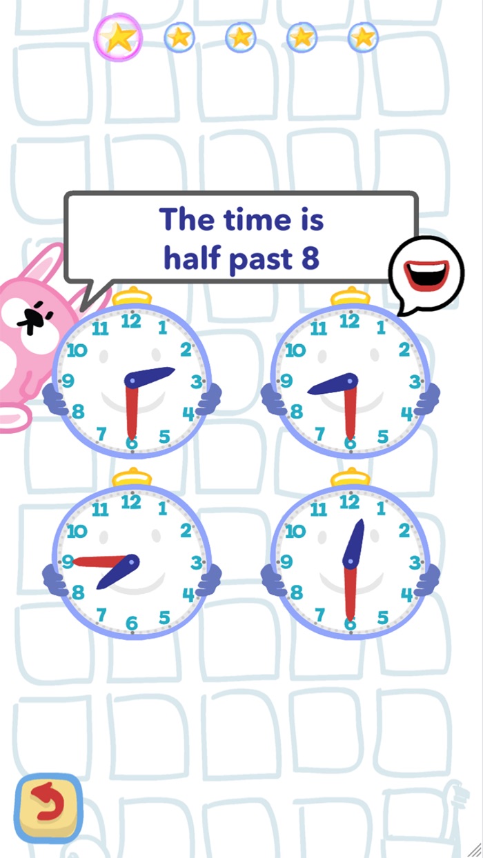 Tell the Time with Bubbimals