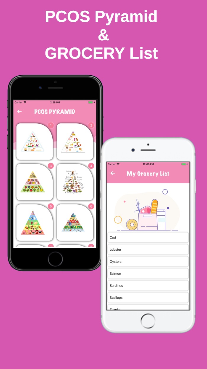 PCOS 7 Day MealPlan  FoodList