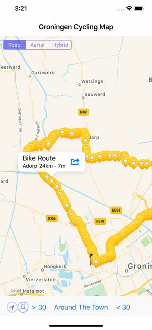 Groningen Cycling Map(圖5)-速報App