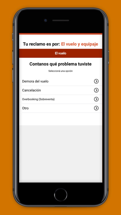 Aero reclamos screenshot-3