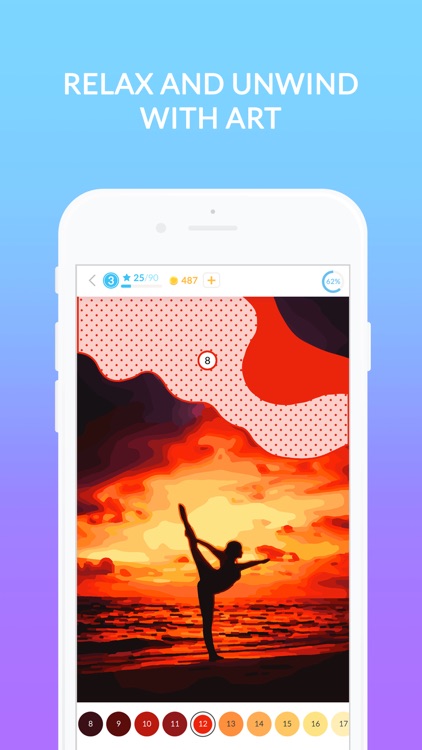April Coloring-Paint by Number screenshot-4