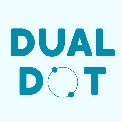 Dual Dots Circle Icon