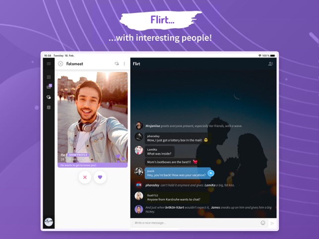 - and flirt on the App Store