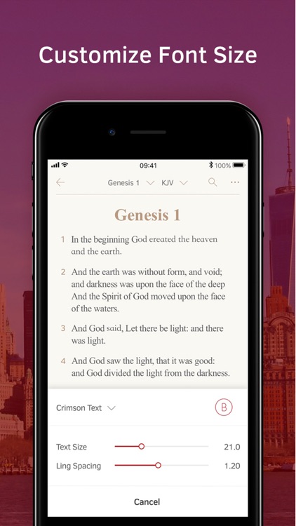 Light Bible: Verses, Audio screenshot-8