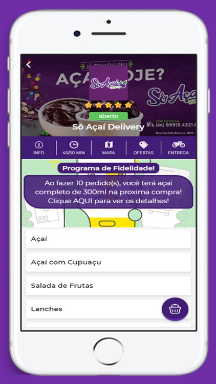 Só Açaí Delivery