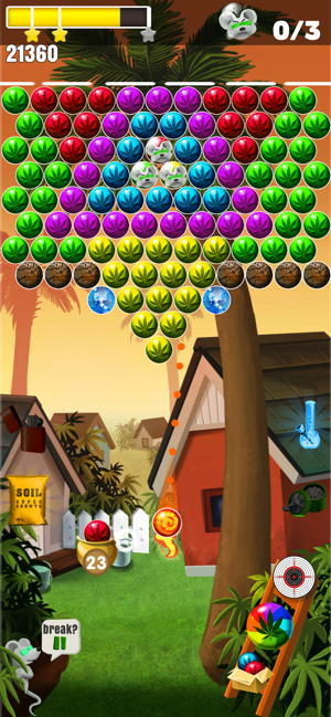 Weed Bubble Shooter Match 3(圖4)-速報App