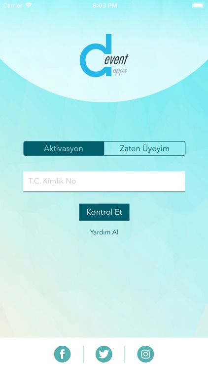 D Event Etkinlik Katılımcı App