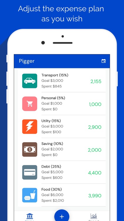 Pigger - Control Your Expenses