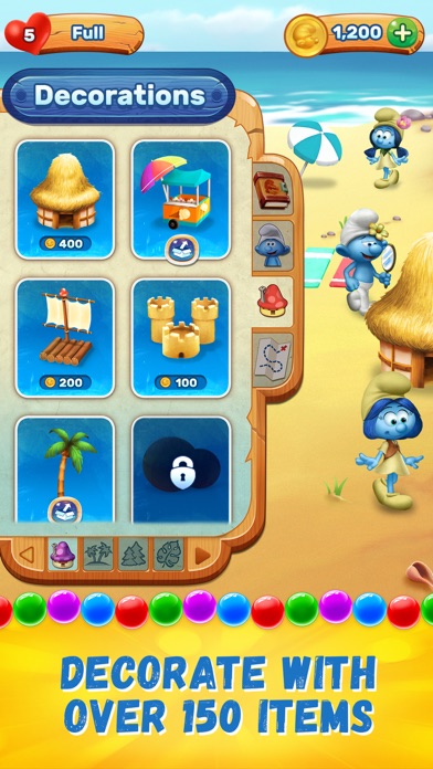 Smurfs Bubble Story Screenshot 6