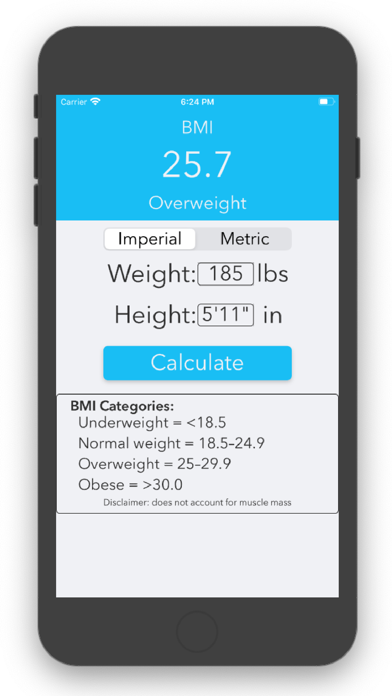 BMI Calculator - Fast & Simple screenshot 3