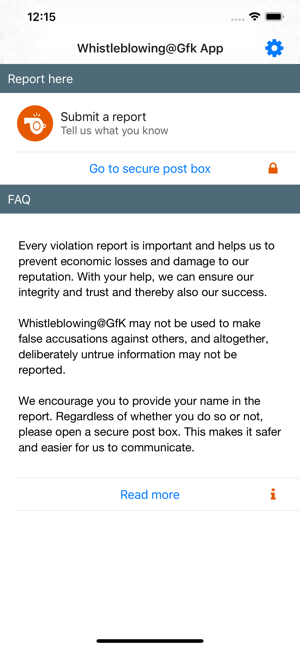 Whistleblowing@GfK App(圖1)-速報App