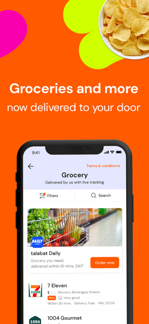 Talabat: Food & Grocery order(圖4)-速報App