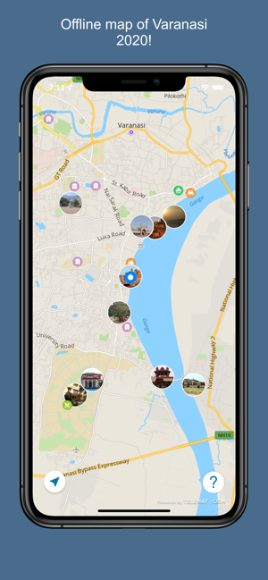 Varanasi 2020 — offline map(圖1)-速報App