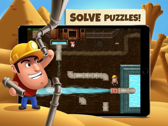 Diggy's Adventure: головоломка для iPad