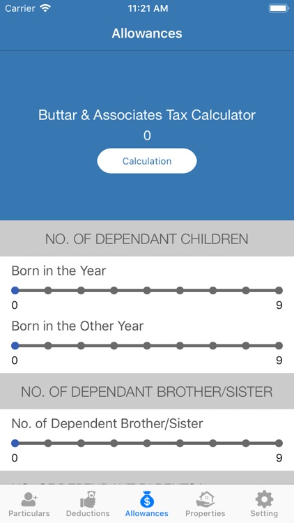 Buttar & Assoc. Tax Calculator screenshot-3