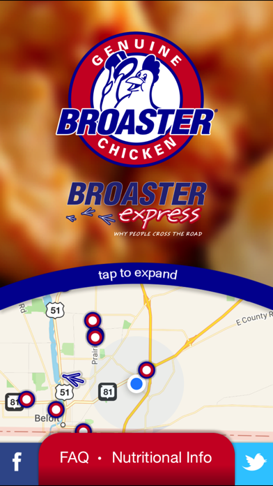 How to cancel & delete Broaster Store Locator from iphone & ipad 1