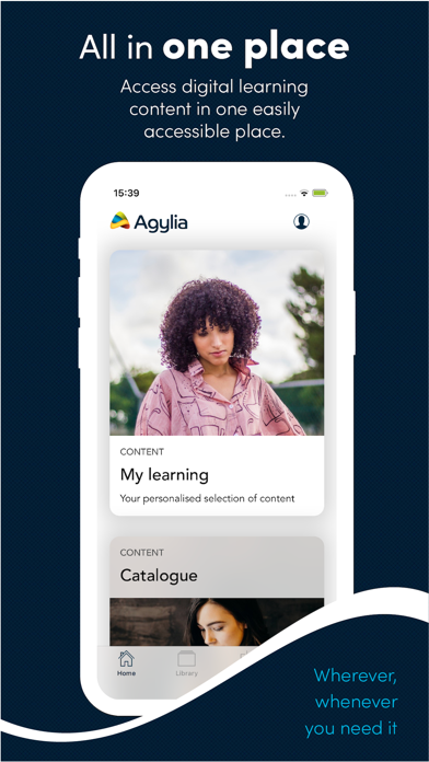 How to cancel & delete Agylia Microlearning from iphone & ipad 1